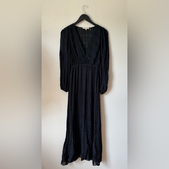 LoveShackFancy Lexia Maxi Dress Small Black - Picture 2 of 10